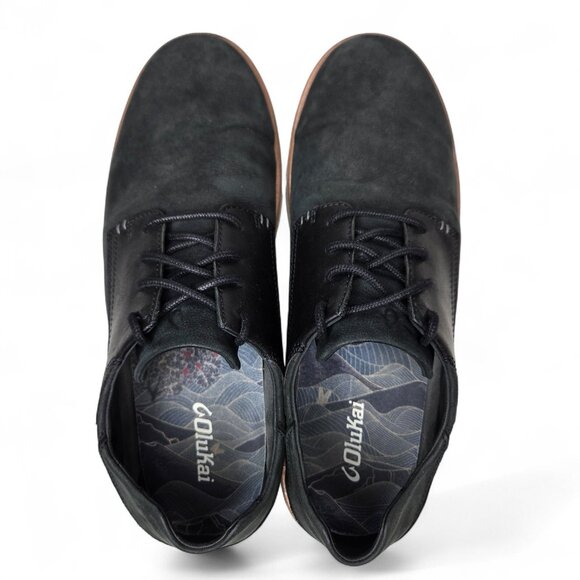 Olukai Kalia Li Leather Loafers Men's Boat Style Collapsible Backs Casual 11.5 - Picture 5 of 11